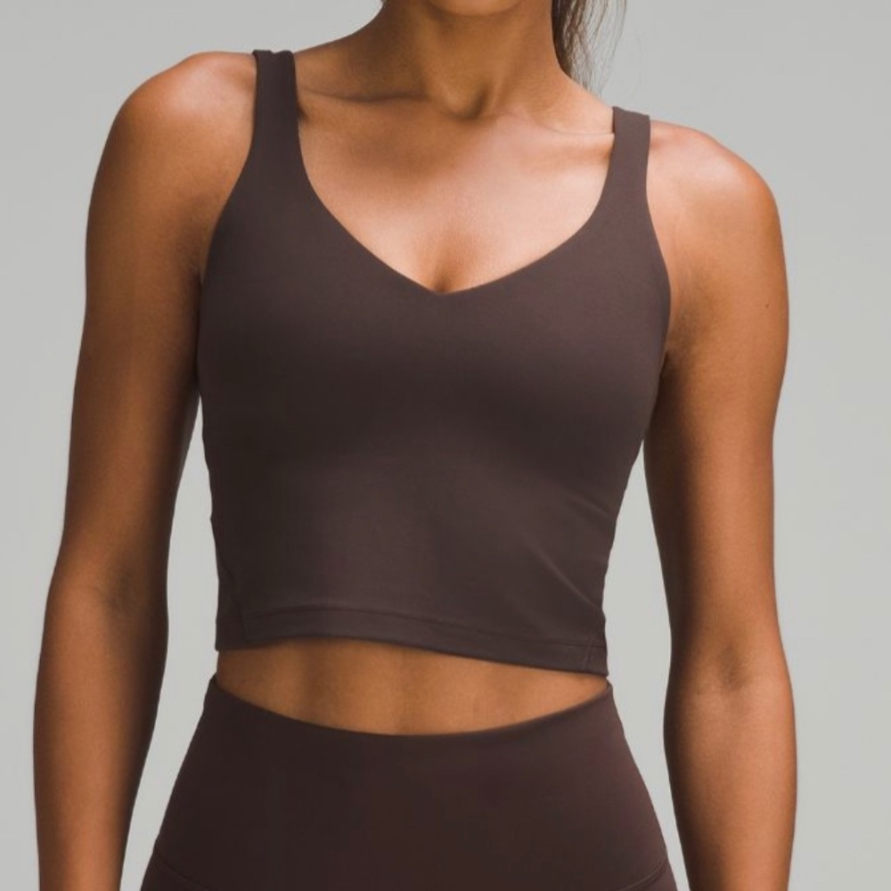 Lululemon Brown align tank top (Size 4)